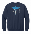 Unisex Crew Neck Sweatshirt includes Embroidered student name & NASBOCES  Nurse Assisting Logo